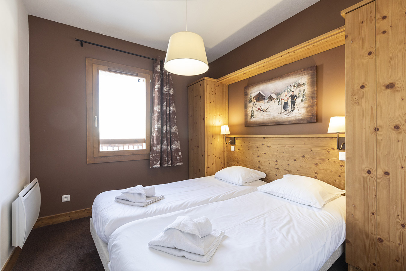 appartement 4 pièces 8 pers. Vue montagne +