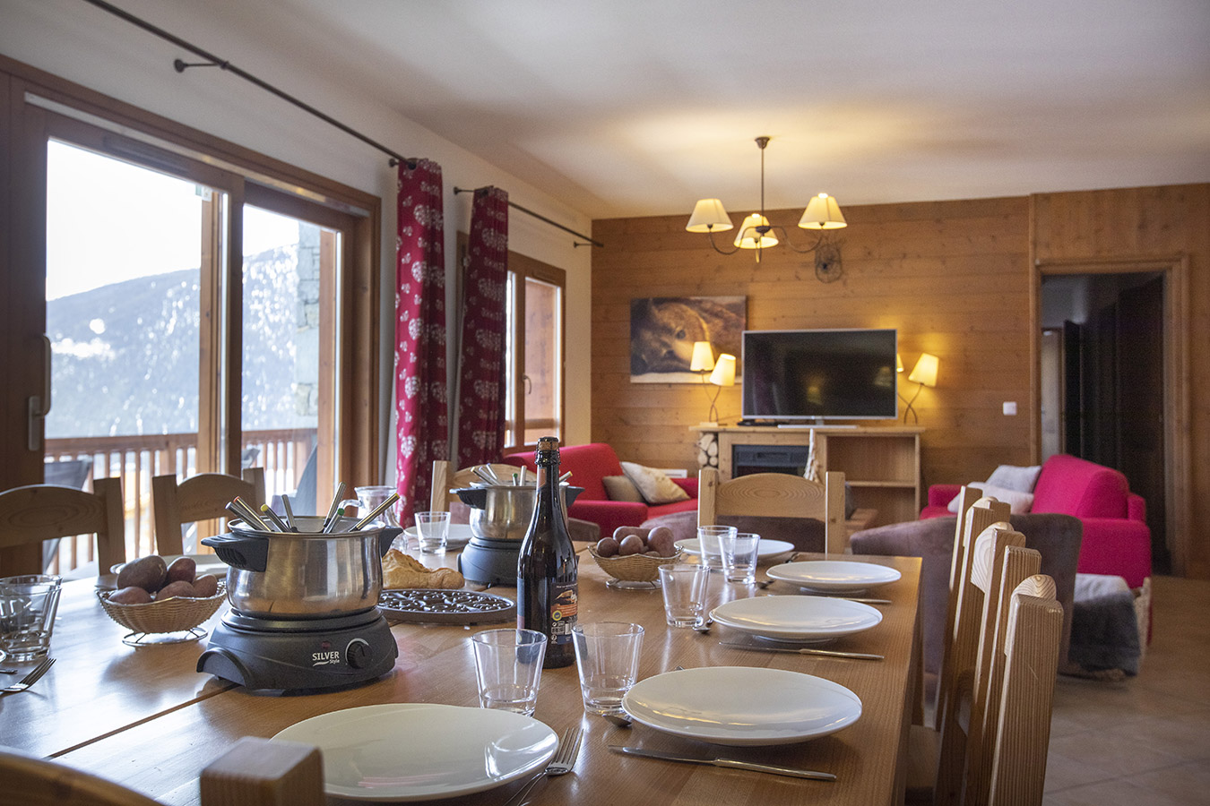 7 pièces 14 pers. Vue montagne +