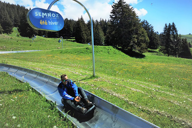 Luge d'été au Semnoz - Semnoz