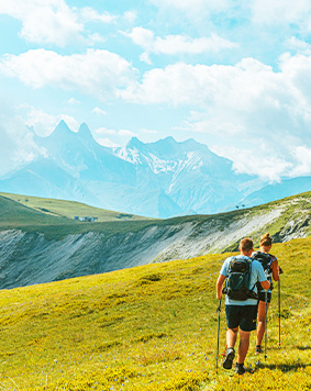 Vacances à la Montagne en Juillet